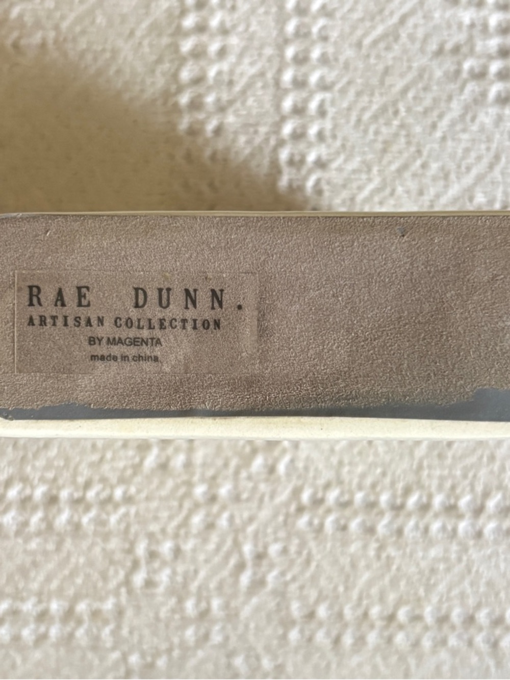 Two Rae Dunn Ceramic Blocks - Picture 3 of 7